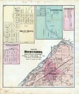 Boscobel Township, North Andover, Mount Hope, Lewisburg, Centreville, Grant County 1877